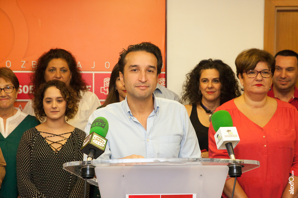 Ricardo Cabezas Martín, dispuesto a liderar el PSOE pacense y hacer "más grande" a Badajoz