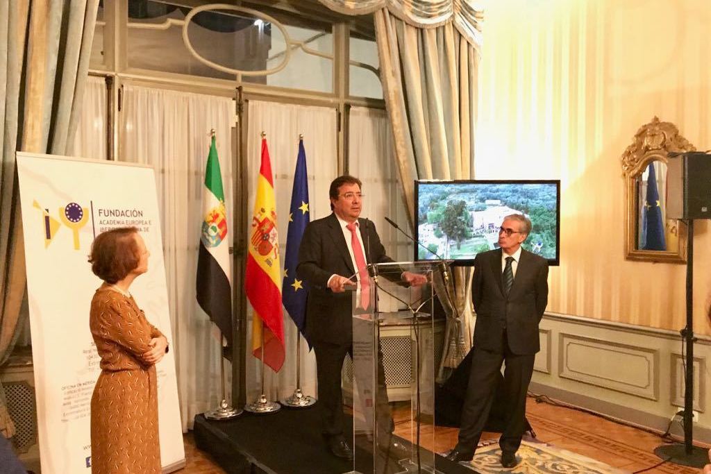 Extremadura presenta en Bruselas la Fundación Academia Europea e Iberoamericana de Yuste