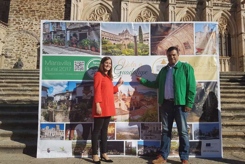 La Junta de Extremadura apoya la candidatura de Guadalupe como pueblo más bueno y bello de España