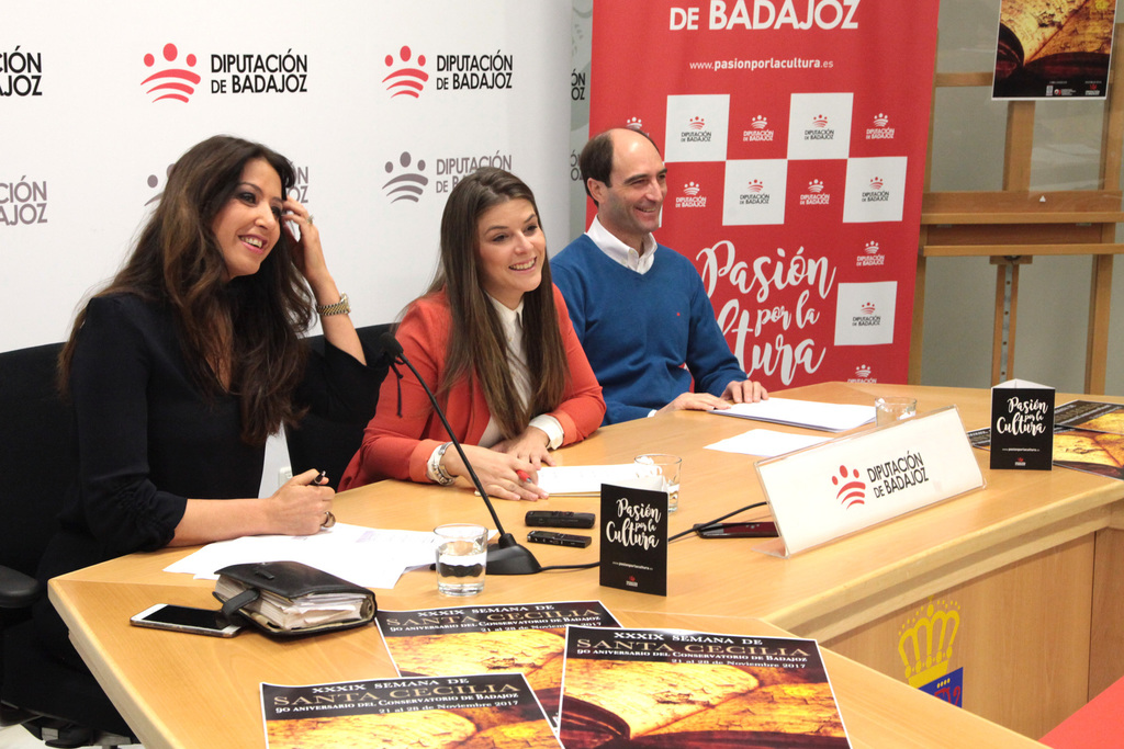 La XXXIX semana de conciertos de Santa Cecilia se desarrollará en Badajoz entre el 21 y el 28 de noviembre