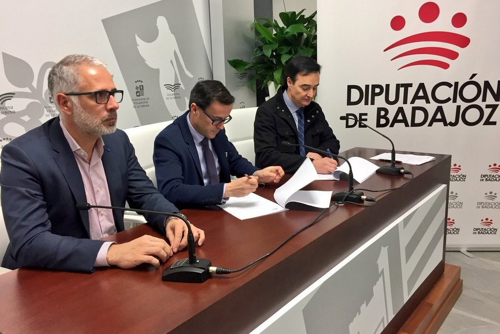 Diputación de Badajoz y Apamex firman un convenio de colaboración para promover el empleo en el ámbito de la discapacidad