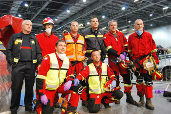 Los bomberos de la diputacion de badajoz repiten exito en el encuentro mundial de rescate en acciden normal 3 2