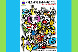 Cartel Carnaval Badajoz 2018