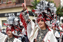 Comparsa Las Monjas en Desfile de Comparsas Carnaval de Badajoz 2018 14