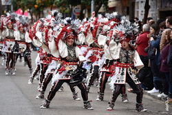 Comparsa Las Monjas en Desfile de Comparsas Carnaval de Badajoz 2018 12