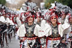Comparsa Las Monjas en Desfile de Comparsas Carnaval de Badajoz 2018 4