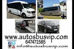 Autosbusvip Alquiler de vehículos con conductor y mini bus en Cáceres