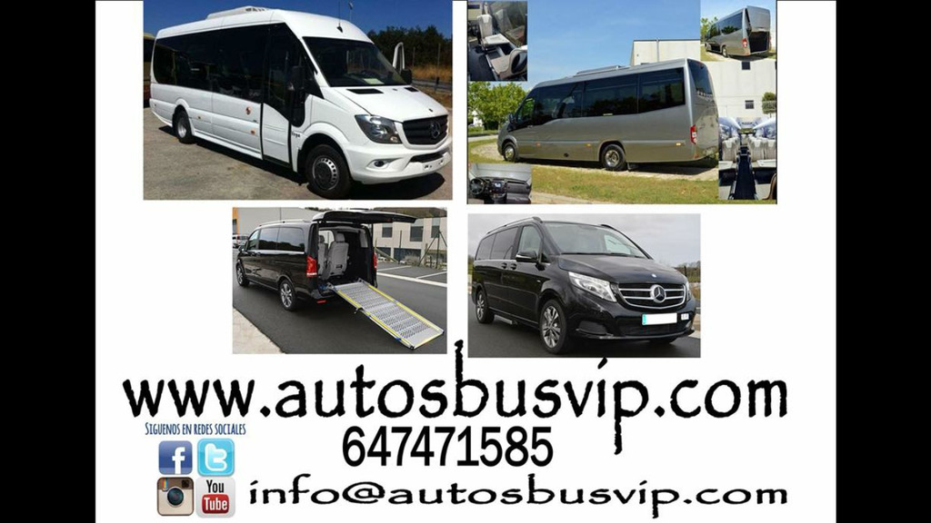 Autosbusvip Alquiler de vehículos con conductor y mini bus en Cáceres 513