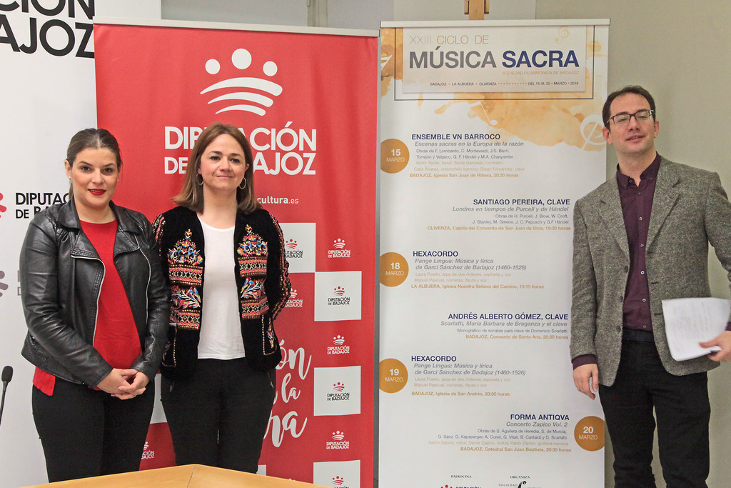 Badajoz, Olivenza y La Albuera acogen la XXIII edición del Ciclo de Música Sacra