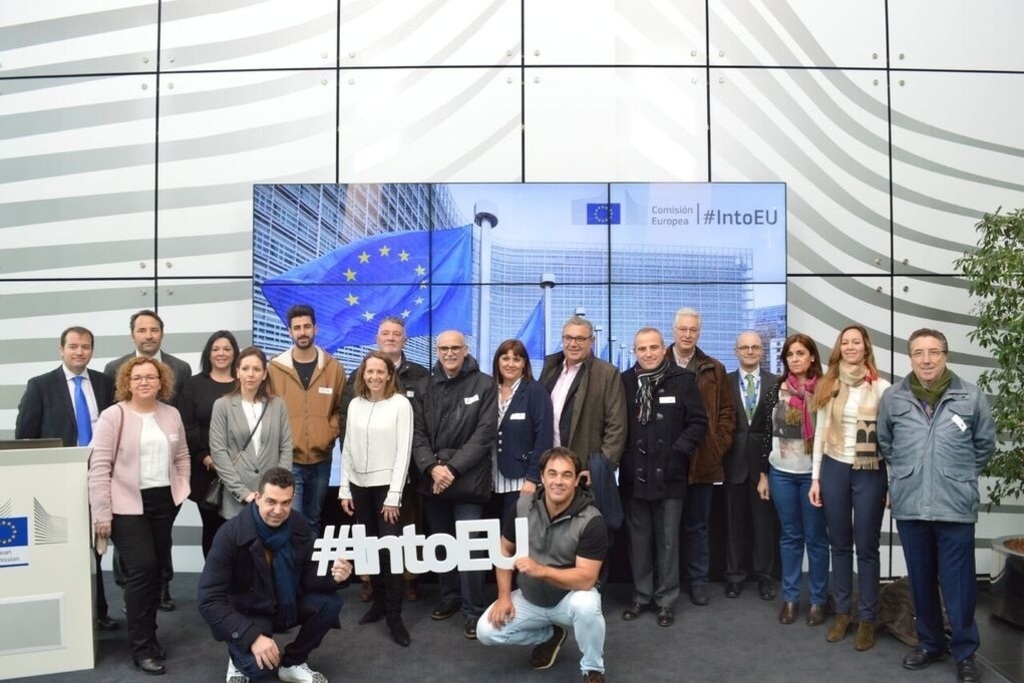 La Asociación Extremeña de la Empresa Familiar visita las instituciones europeas en Bruselas