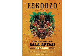 Eskorzo presentará su nuevo trabajo en la Sala Aftasi de Badajoz el próximo sábado