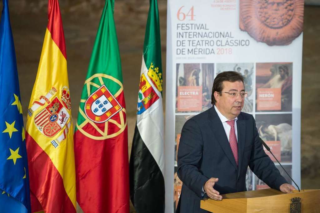 Fernández Vara destaca el valor de la cultura como puente para fortalecer las relaciones transfronterizas