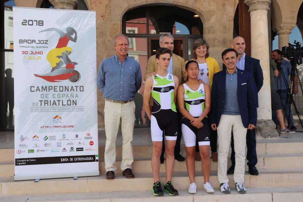 Badajoz será sede del Campeonato de España de Triatlón en Edad Escolar y por Comunidades Autónomas