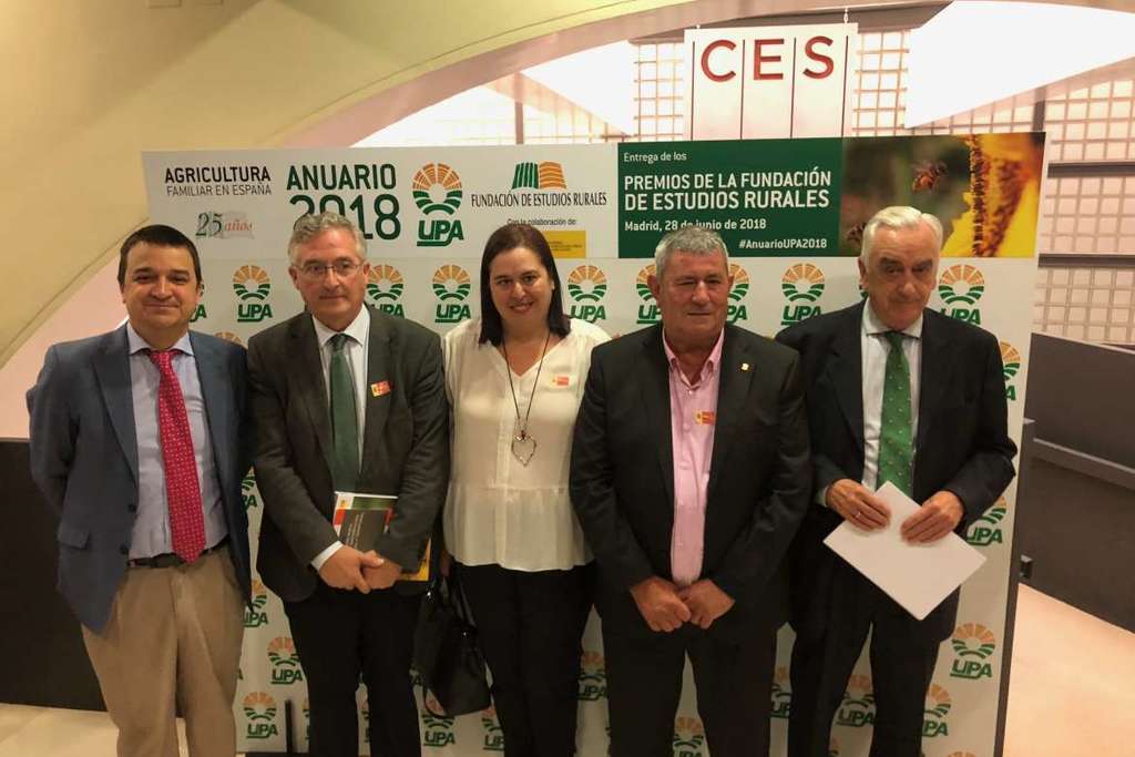 Begoña García asiste a la presentación del anuario 2018 de UPA sobre agricultura familiar
