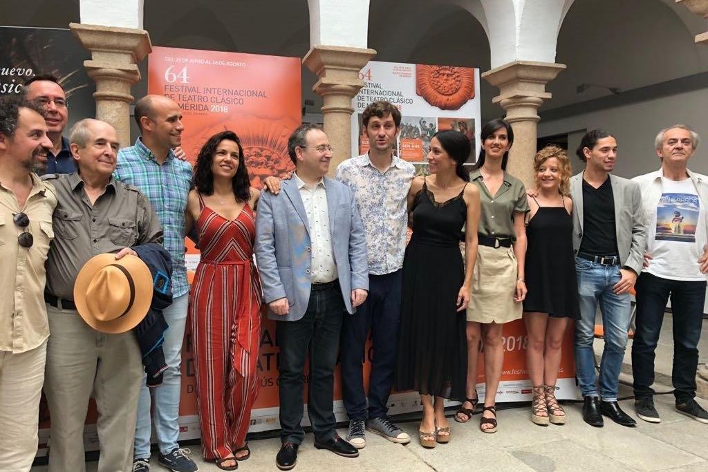García Cabezas destaca la importancia de festivales como el de Mérida porque abordan las cuestiones humanas