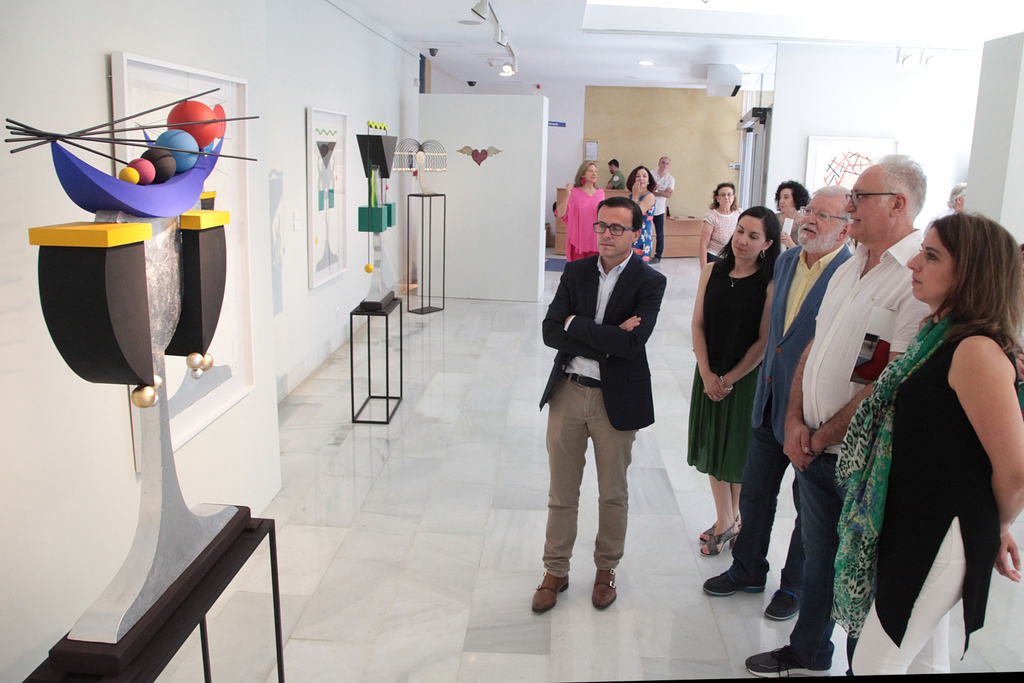 Inaugurada en la Diputación de Badajoz la exposición 'Maters Matris' de Miguel Sansón
