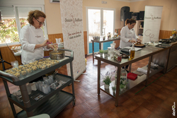 Showcooking - cocina en directo de Escuela de Cocina Emoción en Ebullición Culinary Center en Palomero 13