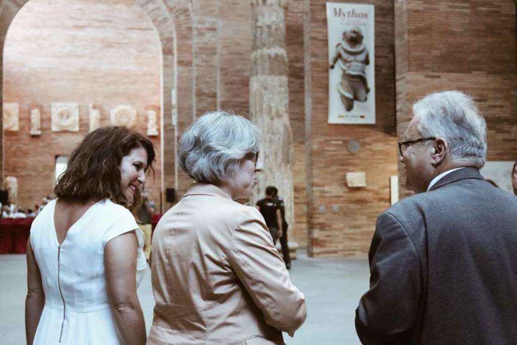 Leire Iglesias destaca la labor de difusión cultural del Museo Nacional de Arte Romano de Mérida