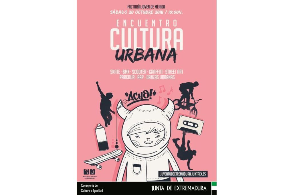 El IJEX reunirá en Mérida a jóvenes interesados en diferentes disciplinas de la cultura urbana