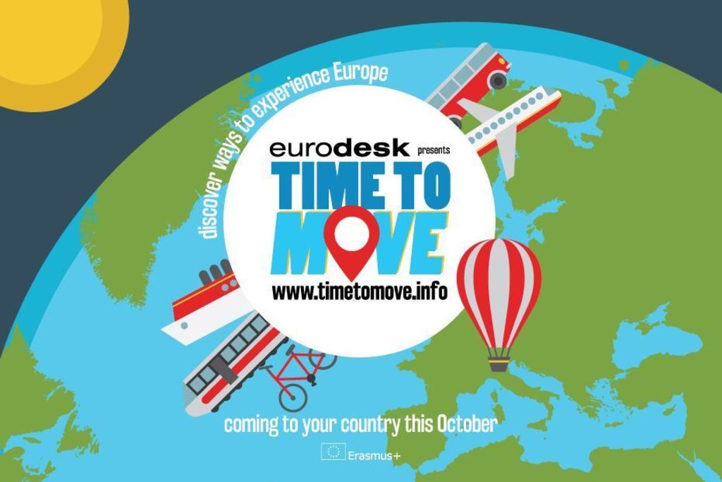 Centros del Instituto de la Juventud de Extremadura participan en la campaña “Time to move” de la red Eurodesk