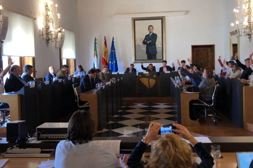 La Diputación de Cáceres aprueba el Presupuesto 2019 dotado con 138.3 millones de euros