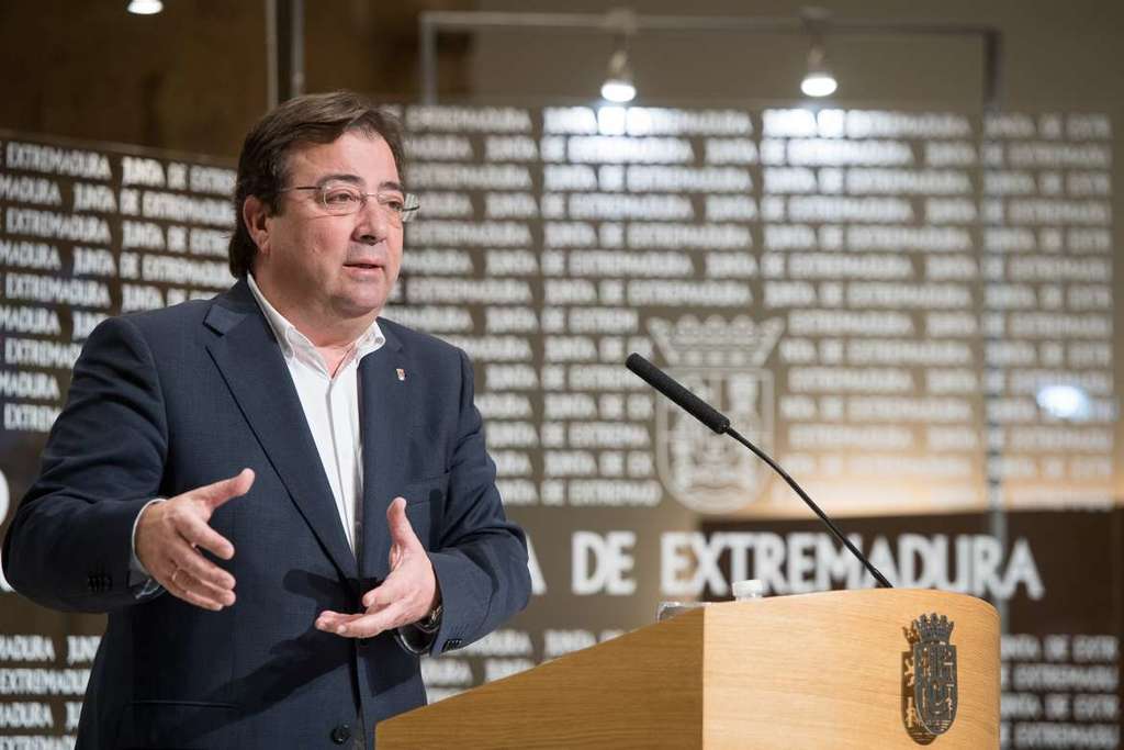 El presidente de la Junta afirma que la situación de Extremadura ha mejorado significativamente pero aún queda camino por andar