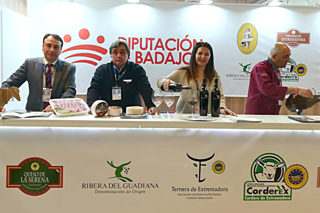 La Diputación de Badajoz promociona la gastronomía de la provincia en Madrid Fusión