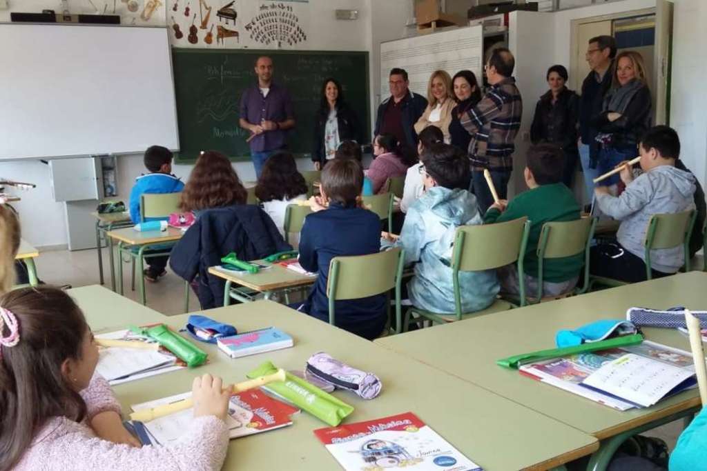 Educación invierte más de 66.000 euros en obras de mejora del colegio de La Albuera